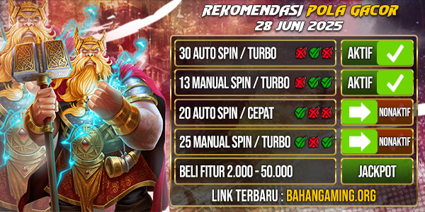 Bahantoto | Pola Gacor Hari Ini