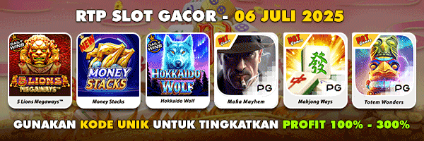 Bahantoto | RTP Slot Gacor Hari Ini